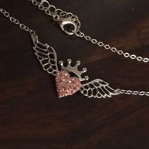 Heart W/ Wings Choker
